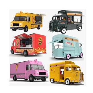 Camión de comida eléctrico moderno con equipo de cocina personalizado, batería de larga duración y sistema de carga rápida para venta de comida - Product Image 6