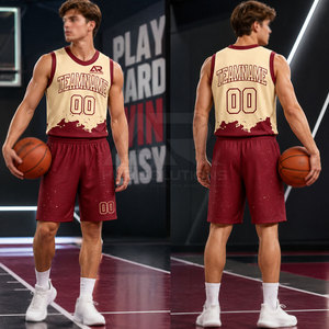 Uniforme de Baloncesto 3x3 Estilo 2026, Ropa Deportiva Transpirable 100% Poliéster, Personalizado con Impresión, Conjunto de Uniforme de Baloncesto sin Mangas - Product Image 4