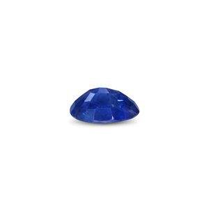 Saphir bleu - 3,09 carats, pierre précieuse naturelle facettée, effets optiques calibrés, couleur bleu royal, taille 10 mm, 6 mm, traité thermiquement, pierre brute - Product Image 2