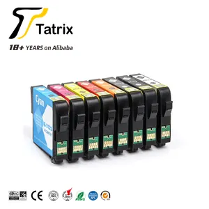 Tatrix T3120 T3121 T3122 T3123 T3124 T3127 T3128 T3129 warna kartrid tinta Printer kompatibel untuk Epson SC-P405