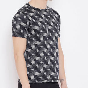 Diseño personalizado de su propia marca hombres Camiseta de manga corta hombres 100% algodón secado rápido hombre Camiseta - Product Image 6