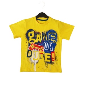 2025 T-Shirt garçons exclusif imprimé à manches courtes décontracté 100% coton vente en gros OEM personnalisé enfants T-Shirt qualité orientée vers l'exportation - Product Image 6