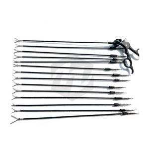 Juego de laparoscopia reutilizable de 8 piezas, fórceps laparoscópicos quirúrgicos de acero inoxidable, cirugía Abdominal, instrumentos médicos duraderos - Product Image 2