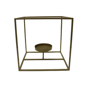 Vente en gros de bougeoirs décoratifs en métal noir de style moderne en vrac pour la décoration de Noël et d'Halloween à la maison - Product Image 5