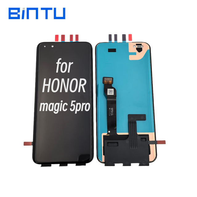 Wholesale Original 6.81 Inch LTPO OLED Screen for Honor Magic 5 Pro PGT-AN10 2848*1312 120Hz Quad Curved Display Touch Digitizer