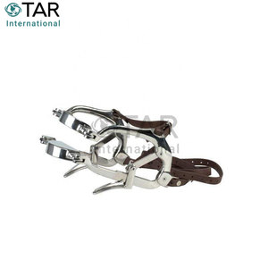 Dental Millennium Speculum Equine <b>Mouth</b> Gag Drop Forged Adjustable Veterinary Horse Dental Speculum PVC Coated Straps - Product Image 2