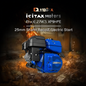 Motor de Gasolina DuroMax XP9HPE de 274cc, Eje de 25mm, Arranque Manual/Eléctrico - Product Image 3