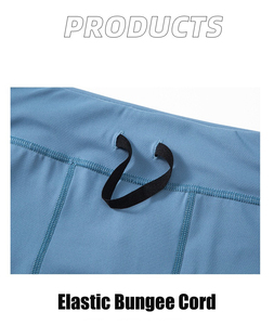 Short de fitness à séchage rapide et à haute élasticité pour homme, collants de compression personnalisés pour l'entraînement sportif, avec fermeture à la taille élastique - Product Image 6