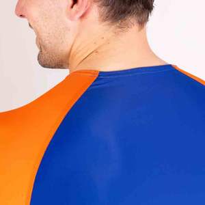 Rash Guard personnalisé vêtements de sport d'entraînement respirants chemises de fitness pour adultes nouveauté Rash Guard manches raglan - Product Image 4