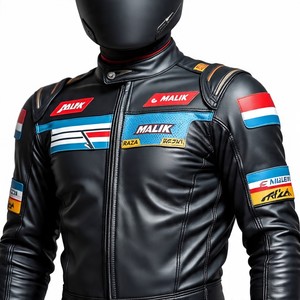 Fabricante de etiqueta privada, desarrollo de patrones personalizados desde cero para trajes de cuero para motocicletas, paquete B2B de socio de alto valor - Product Image 1