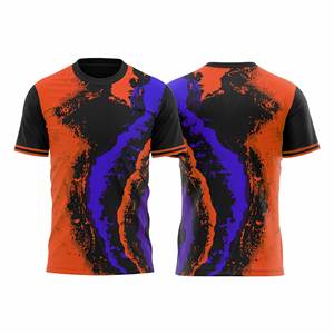 Camiseta Deportiva de Fútbol, Suministro Directo de Fábrica |   Impresión de Logotipos Personalizados |   Tela con Control de Humedad - Product Image 5