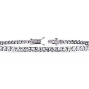 Magnifique bracelet et jonc en or 18 carats avec diamants de laboratoire - Product Image 5