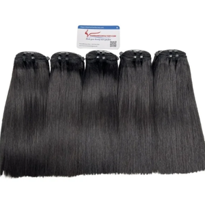 Extensiones humanas Remy DE LA Virgen vietnamita recta de hueso súper dibujado doble más vendidas máquina de alineación de cutícula perfecta Doble - Product Image 6