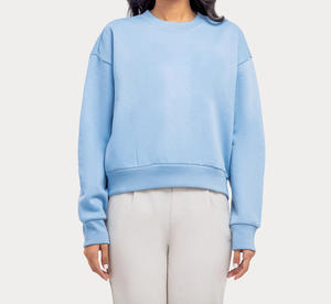 Fabricant d'équipement d'origine Lavage à l'acide 3D brodé en relief imprimé bouffant éponge 100% coton Sweat-shirt Fabricants Streetwear pour Femmes Logo personnalisé - Product Image 5