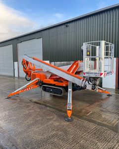 El mejor recogedor de cerezas de 20M de nuevo diseño Qualirt a la venta, recogedor de cerezas de 6m-22m tipo araña elevador automático sobre orugas a granel recogedor de cerezas - Product Image 6