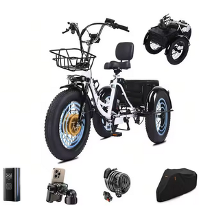 Scooter Eléctrico de Dos Ruedas para Adultos, Neumáticos Gruesos de 20"x4", 350W, 48V, Batería de Litio, Diseño Plegable e Impermeable - Product Image 1