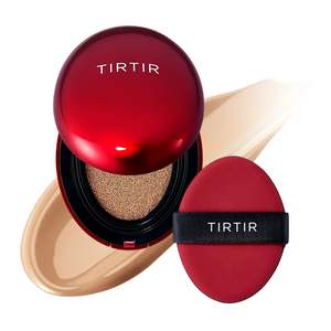 Mascarilla Hidratante Red Cushion Beauty en Liquidación, Maquillaje Mineral Compacto para Piel Oscura, Cobertura Mate Luminosa de Larga Duración - Product Image 1