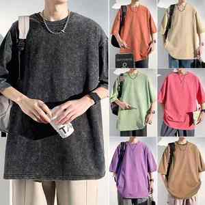 เสื้อยืดผ้าฝ้าย100% ขนาดใหญ่พิเศษสำหรับผู้ชายเสื้อยืดลายกราฟิกไซส์ใหญ่พิเศษสำหรับผู้ชายเสื้อยืดวินเทจพิมพ์โลโก้ - Product Image 6