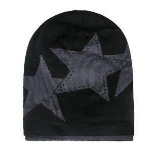 Gorro de punto Jacquard acrílico para correr para hombre de lujo, gorro de diseñador de invierno, fabricante de gorros deportivos de alta calidad - Product Image 3