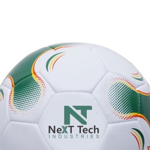 Balón de entrenamiento de fútbol de Next Tech Industries, material de PU para fines de entrenamiento con diseño personalizado y logotipo personalizado - Product Image 6