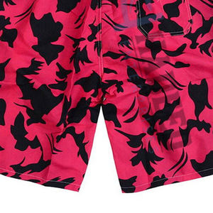 Shorts d'entraînement pour hommes de conception professionnelle haute qualité coton Polyester décontracté motif solide personnalisable Logo couleur en gros - Product Image 5