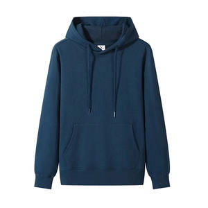 Logo personnalisé hommes femmes pull décontracté à manches longues 100% coton français éponge mode plaine sweat à capuche sweats à capuche - Product Image 5