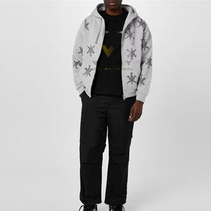 Prix bas, sweats à capuche pour hommes avec strass, sweats à capuche pour hommes avec strass en grande taille, vente en gros de sweats à capuche pour hommes avec strass - Product Image 3