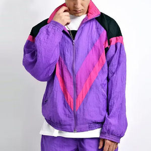 Vêtements d'hiver Meilleures ventes Survêtements personnalisés Combinaison coupe-vent imperméable pour hommes Concevez votre propre combinaison coupe-vent pour hommes - Product Image 6