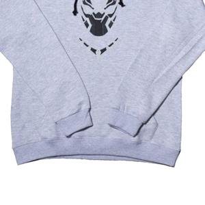 เสื้อฮู้ดผู้ชายสีเทาแบบหนา ผ้าฟลีซ แต่งเองได้ ทันสมัย ซับในผ้าฝ้ายสีดำ มีกระเป๋าจิงโจ้ คุณภาพสูง - Product Image 4