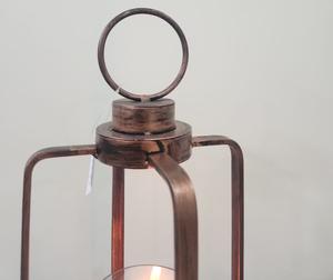 Soporte de vela de metal resistente personalizado con Pilar largo de hierro portátil bandeja de servicio superior decorativa para uso doméstico suministros duraderos - Product Image 6