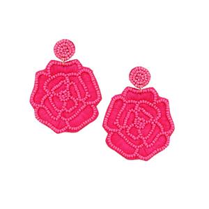 Tendencia Arco Iris Color semilla cuentas bordado pendiente joyería regalo Simple hecho a mano cuentas acrílico Navidad bordado pendientes - Product Image 6