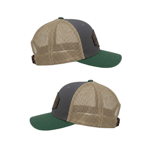Gorra Trucker Premium de 6 Paneles en Dos Tonos, con Logotipo Bordado Personalizado, Gorra Deportiva con Malla Transpirable en la Parte Trasera, Cierre a Presión - Product Image 5
