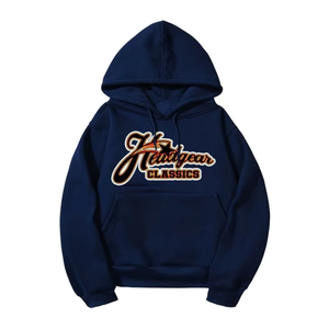 Sudadera con capucha de algodón 100% de alta calidad para hombre, sudadera para correr de estilo otoñal, bordado, técnicas teñidas lisas con capucha - Product Image 4