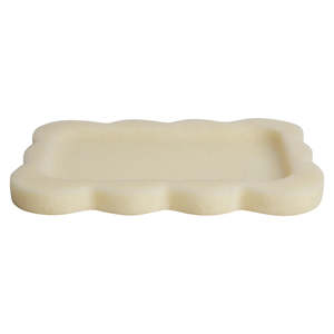 Plateau de rangement moderne en résine, forme rectangulaire, empilable, finition texturée, pour cuisine/table, à un seul niveau, multicolore, compatible lave-vaisselle - Product Image 5
