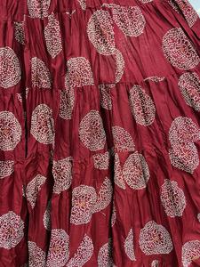 Indian High Waist Female Boutique Cotton Printed Long <strong>Skirt</strong> Floral Girls Full Flare Beach Casual Medium Length Sizes <strong>for</strong> <strong>Women</strong>