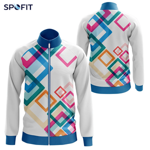 เสื้อแจ็คเก็ตฟุตบอลน้ำหนักเบาแบบซับลิเมชั่นสำหรับผู้ชาย เสื้อแจ็คเก็ตซับลิเมชั่นสำหรับเล่นกีฬา เสื้อแจ็คเก็ตคลับกีฬากลางแจ้งสำหรับอุ่นเครื่อง - Product Image 6