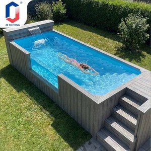 Luxury Container Swimming <b>Pool</b> Plug and Play Fiberglass Modular Backyard Resort Outdoor <b>Pool</b> - Product Image 1