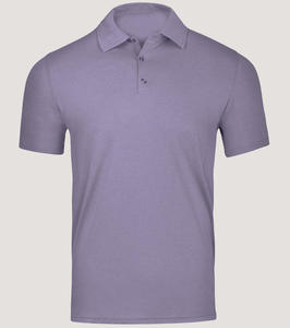 Polo homme séchage rapide chemise de golf extensible respirante sans couture polos personnalisés, polo t-shirt - Product Image 1