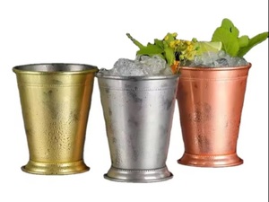 Taza de cóctel de acero inoxidable de alta calidad más vendida Curling Mojito Mint Julep Cup - Product Image 6