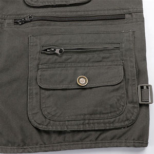 Gilet d'hiver de chasse imperméable unisexe léger et écologique 2026, sans manches, multi-poches, fabriqué au Pakistan - Product Image 4