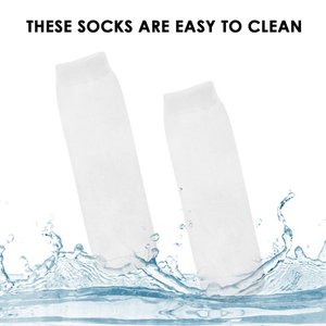 Chaussettes déodorantes athlétiques respirantes pour hommes, coupe basse, évacuation de la transpiration et tenue d'été confortable, paires de paires - Product Image 3