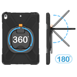 เคสแท็บเล็ตแบบหมุนได้สำหรับ Samsung, เคสป้องกันทนทานป้องกันแบบพกพากันกระแทกดีไซน์แบบทนทานสำหรับ Samsung iPad Galaxy - Product Image 3