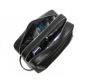 Sac cosmétique en cuir PU avec poignée Meilleur étui de maquillage de voyage - Product Image 4