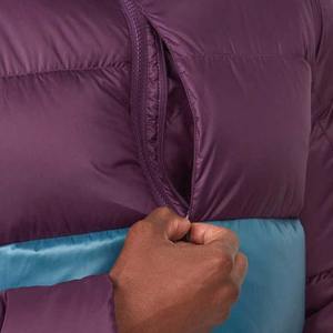 Veste grande taille bouffante d'extérieur d'hiver très vendue avec logo personnalisé broderie de couleur unie épaisse vente en gros à la mode rue principale - Product Image 4