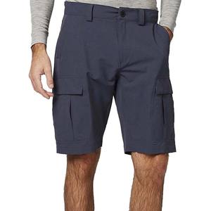 กางเกงขาสั้นลำลองสำหรับผู้ชายลายสีพื้นใส่สบายสำหรับวิ่งพร้อมพิมพ์โลโก้ - Product Image 1