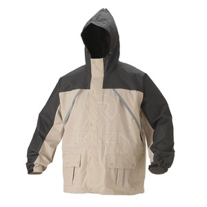 Cómodo traje de lluvia transpirable Traje de lluvia sostenible Traje de lluvia con impresión de logotipo personalizado para hombres - Product Image 2