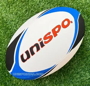 Op Maat Gemaakte Promotionele Opblaasbare Rugbybal Lange Duurzame Handgenaaide Rubberen Rugbybal Tegen Een Redelijke Prijs