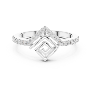 14K D Colo Moissanite แหวนโซลิแทร์สำหรับงานแต่งงาน - Product Image 4