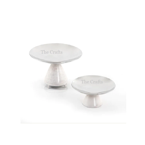 Juego de soporte de pastel de hierro de tres soportes de pastel de forma redonda Decoración de cumpleaños y fiesta soporte para servir chocolate a granel - Product Image 5