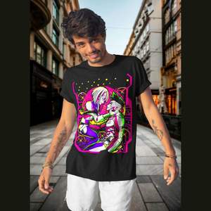 100% T-Shirt surdimensionné en coton de qualité supérieure personnalisé de haute qualité unisexe bouffée impression Logo sérigraphie Style décontracté pour unisexe - Product Image 4